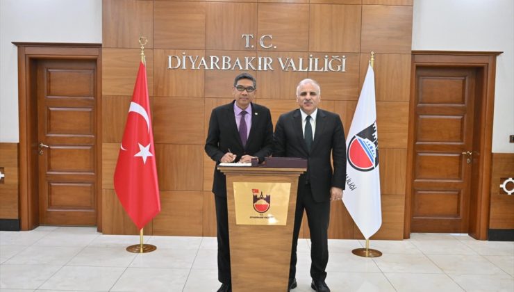 Malezya’nın Ankara Büyükelçisi, Diyarbakır Valisi ile turizm potansiyelini görüştü