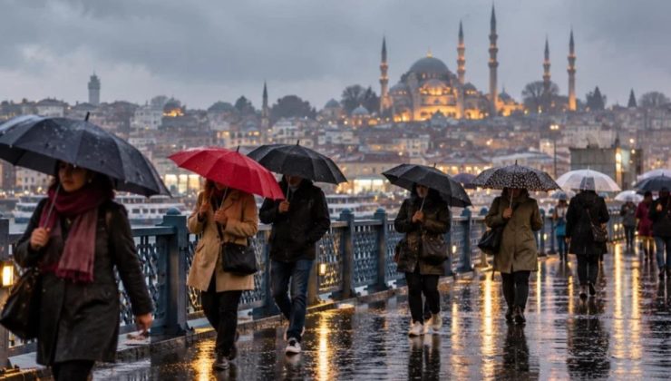 Meteoroloji ve AKOM uyardı! Sağanak geliyor, sıcaklıklar 10 dereceden fazla düşecek