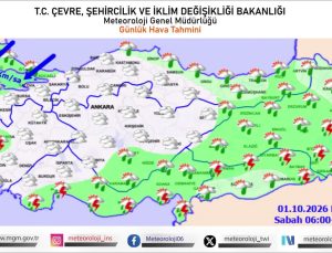 MGM, Marmara ve Ege’de rüzgarın saatte 40-60 kilometre hızla eseceğini bildirdi
