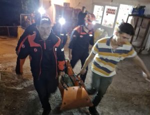 Muğla Milas’ta Kapıkırı’da fenalaşan 46 yaşındaki kişiyi AFAD tahliye etti
