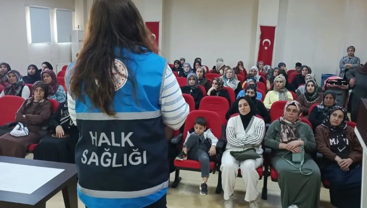 Nazilli’de kadınlara meme kanseri ve uyuşturucuyla mücadele eğitimi verildi