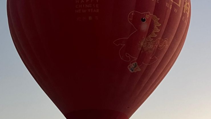 Nevşehir Kapadokya’da balonlar, İHH etkinliğiyle Gazze için gökyüzüne yükseldi