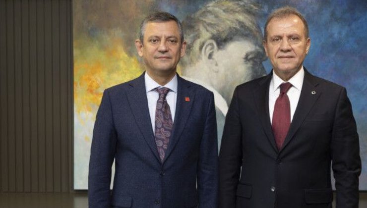 Özgür Özel’den Vahap Seçer’e ziyaret