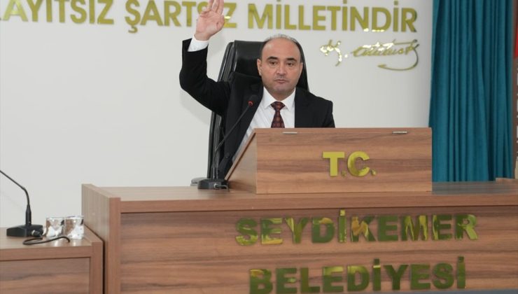 Seydikemer Belediyesi meclisi ekim ayında gündem maddelerini oy birliğiyle kabul etti