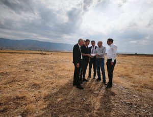 Şırnak Silopi’de Karma OSB alanında jeolojik etüt başladı, Kaymakam Partal inceledi