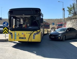 Sultangazi’de kontrolden çıkan İETT otobüsü 4 yolcunun yaralanmasına neden oldu