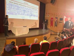 Tekirdağ Muratlı’da okul bahçe görevlilerine güvenlik ve el dedektörü eğitimi verildi