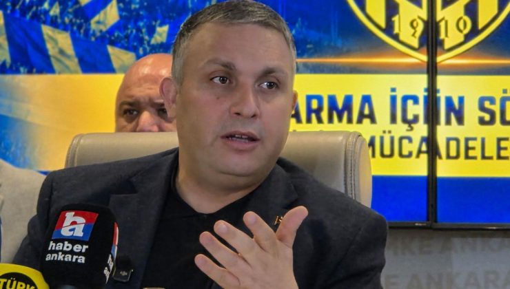 TFF tarafından 3 puanı silinen Ankaragücü Başkanı Alparslan’dan ilginç çıkış