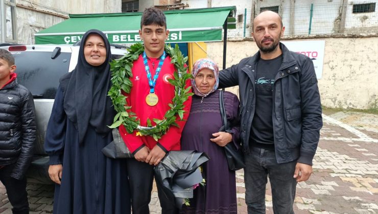 U15 güreşçileri Balkan Şampiyonası madalyalarıyla Tokat Almus’ta coşkuyla karşılandı