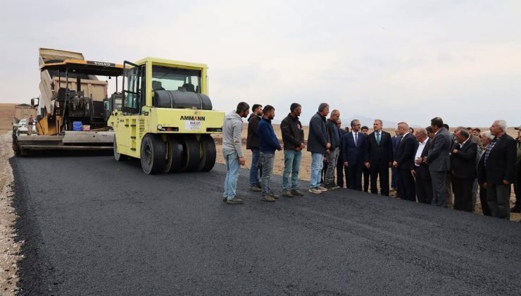 Vali Dr. Önder Bozkurt, Kılıç Köyü’nde KÖYDES asfalt çalışmalarını inceledi