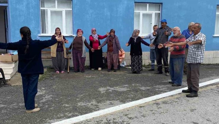 Yığılca’da 60 yaş ve üzeri vatandaşlara hareket etkinliği düzenlendi